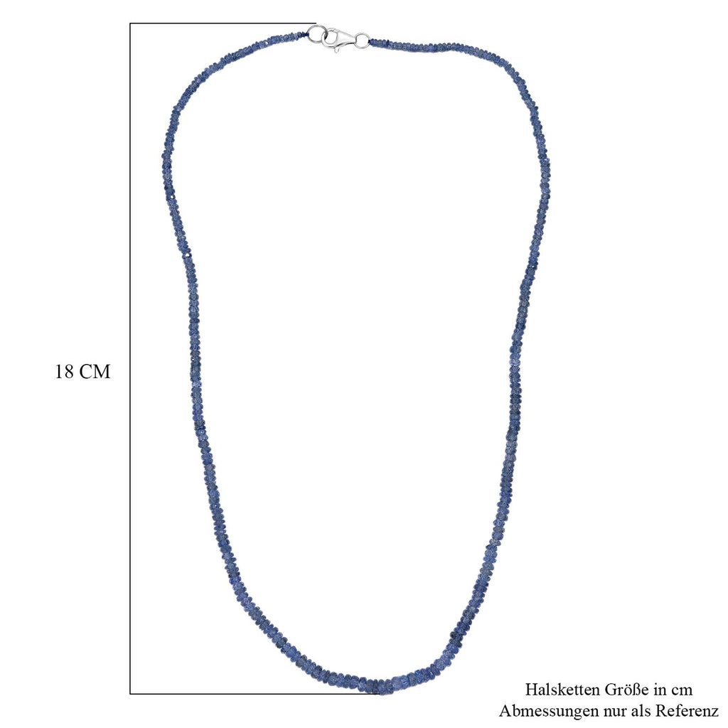 RHAPSODY AAAA Ceylon-Saphir Halskette ca. 45 cm 950 Platin ca. 47.98 ct