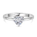 LUXURIANT DIAMOND - Lab Grown Diamant VS-EF SGL zertifiziert Ring, 950 Platin (Größe 16.00) ca. 1,00 ct