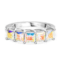 D'Joy Merkur mystischer Topas Ring 925 Silber rhodiniert (Größe 19.00) ca. 2,25 ct