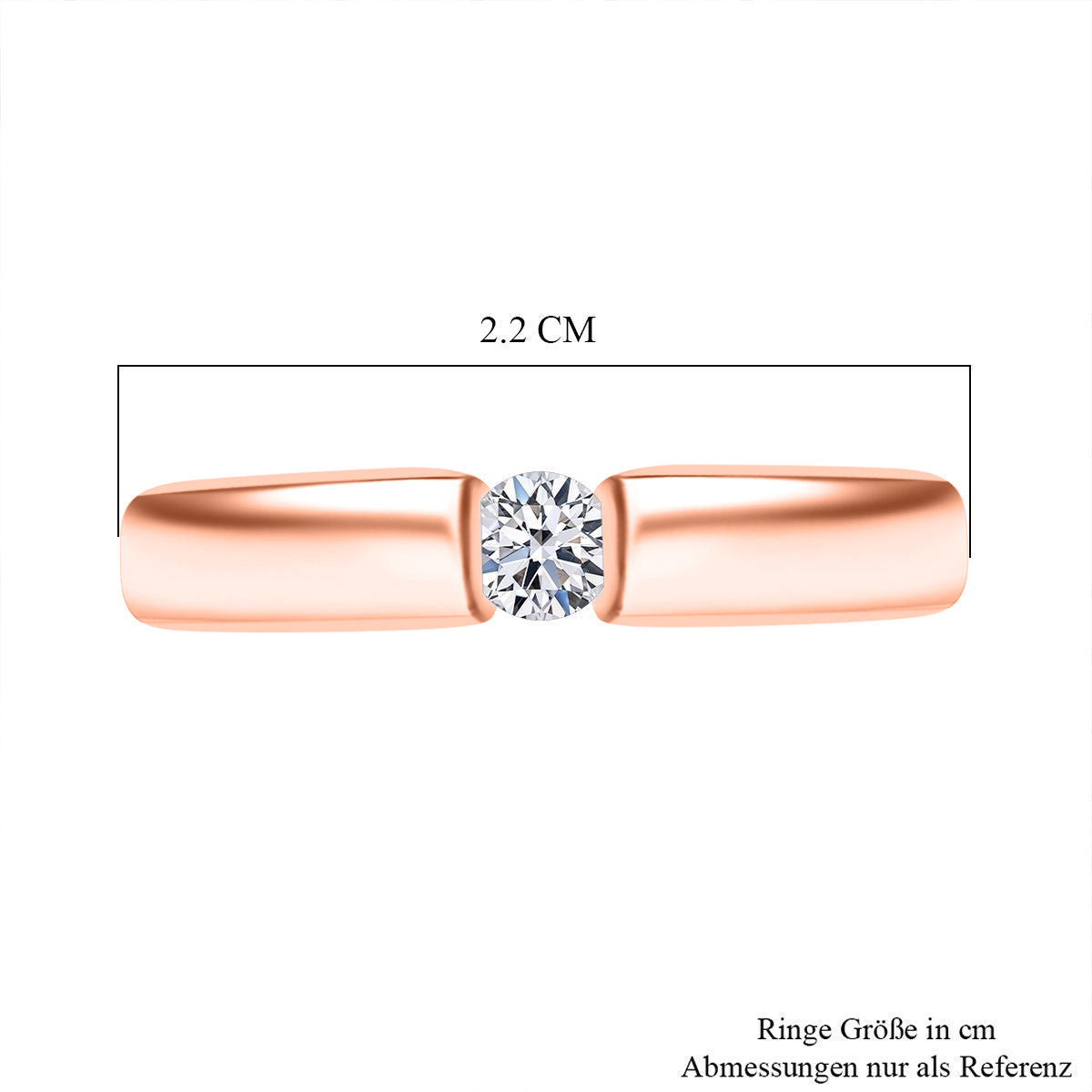 750 Roségold Vermei