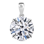 LUXURIANT DIAMOND - Lab Grown Diamant Anhänger 925 Silber Rhodiniert ca. 10,01 ct.