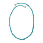 D'Joy Blauer Apatit Halskette ca. 45 cm 925 Silber rhodiniert ca. 98,00 ct.