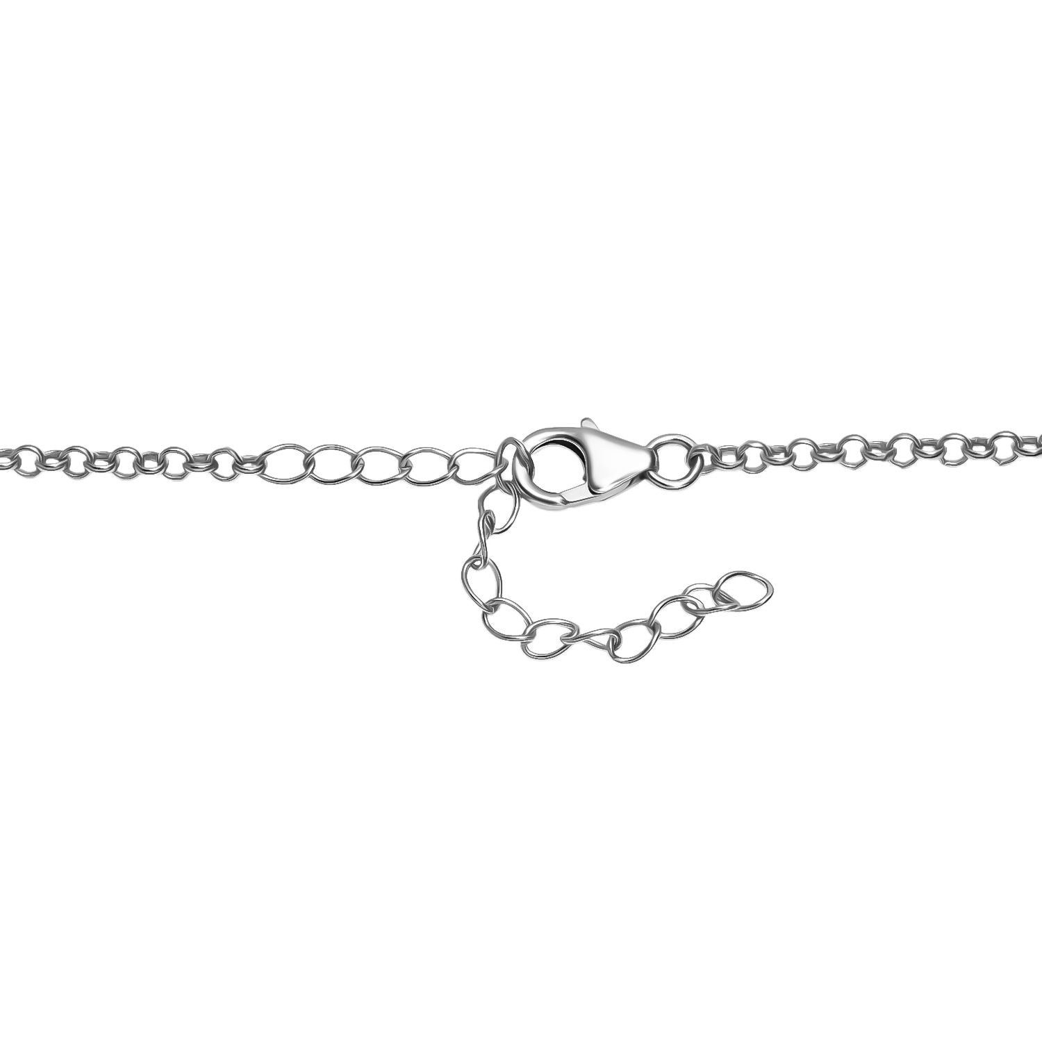 D'Joy AAA Perle Halskette ca. 50 cm 925 Silber rhodiniert