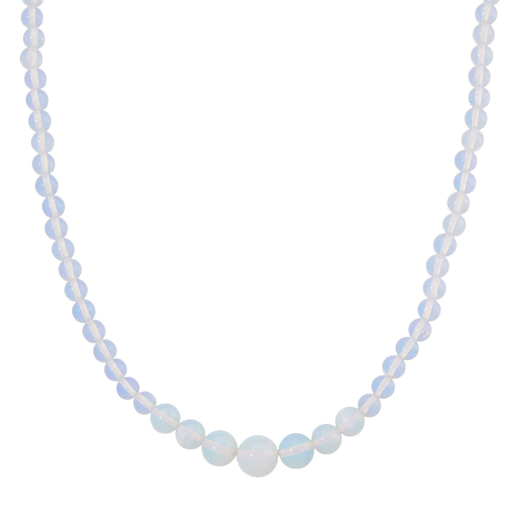 Opalite Halskette Flexibles  316L Edelstahl gelb vergoldet (7-8 Werktage Lieferzeit) ca. 200.00 ct