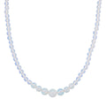 Opalite Halskette Flexibles  316L Edelstahl gelb vergoldet (7-8 Werktage Lieferzeit) ca. 200.00 ct