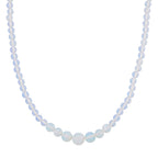 Opalite Halskette Flexibles  316L Edelstahl gelb vergoldet (7-8 Werktage Lieferzeit) ca. 200.00 ct