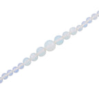 Opalite Halskette Flexibles  316L Edelstahl gelb vergoldet (7-8 Werktage Lieferzeit) ca. 200.00 ct