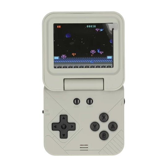 Retro-Handheld-Spielkonsole, Faltbar mit 240 der 80-ger | 2,8-Zoll-Farbdisplay, blau