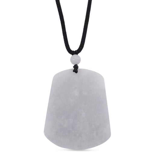 EXTREM SELTEN Natürliche Weiße Jade Anhänger mit Kette 50 cm ca. 155.00 ct