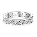 Lustro Stella Weißer Zirkonia Ring 925 Silber rhodiniert (Größe 20.00)