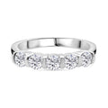 LUSTRO STELLA - Weißer Zirkonia Ring 925 Silber rhodiniert (Größe 18.00)