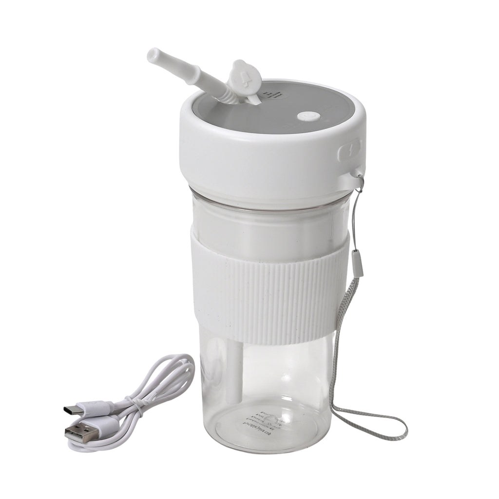Entsafter mit Strohhalm und Deckel je 350ml