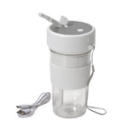 Entsafter mit Strohhalm und Deckel je 350ml