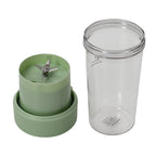 Entsafter mit Strohhalm und Deckel je 350ml