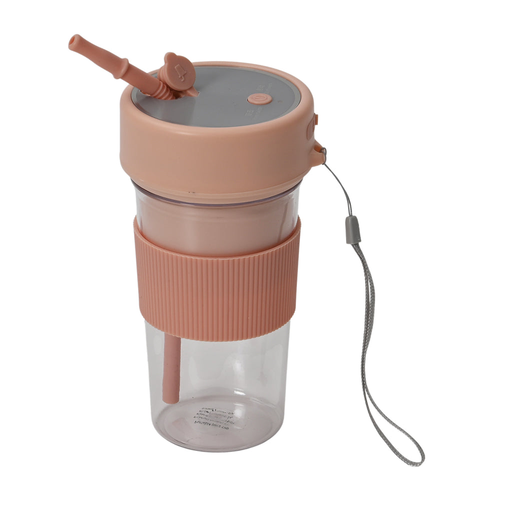 Entsafter mit Strohhalm und Deckel je 350ml