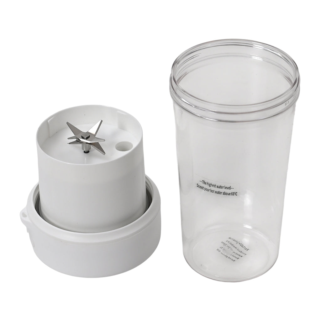 Entsafter mit Strohhalm und Deckel je 350ml