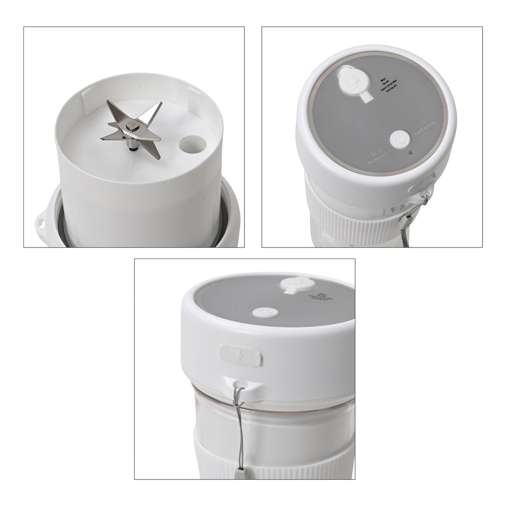 Entsafter mit Strohhalm und Deckel je 350ml