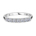 LUXURIANT DIAMOND - Lab Grown Diamant SI-GH Ring 925 Silber rhodiniert (Größe 19.00) ca. 0.50 ct