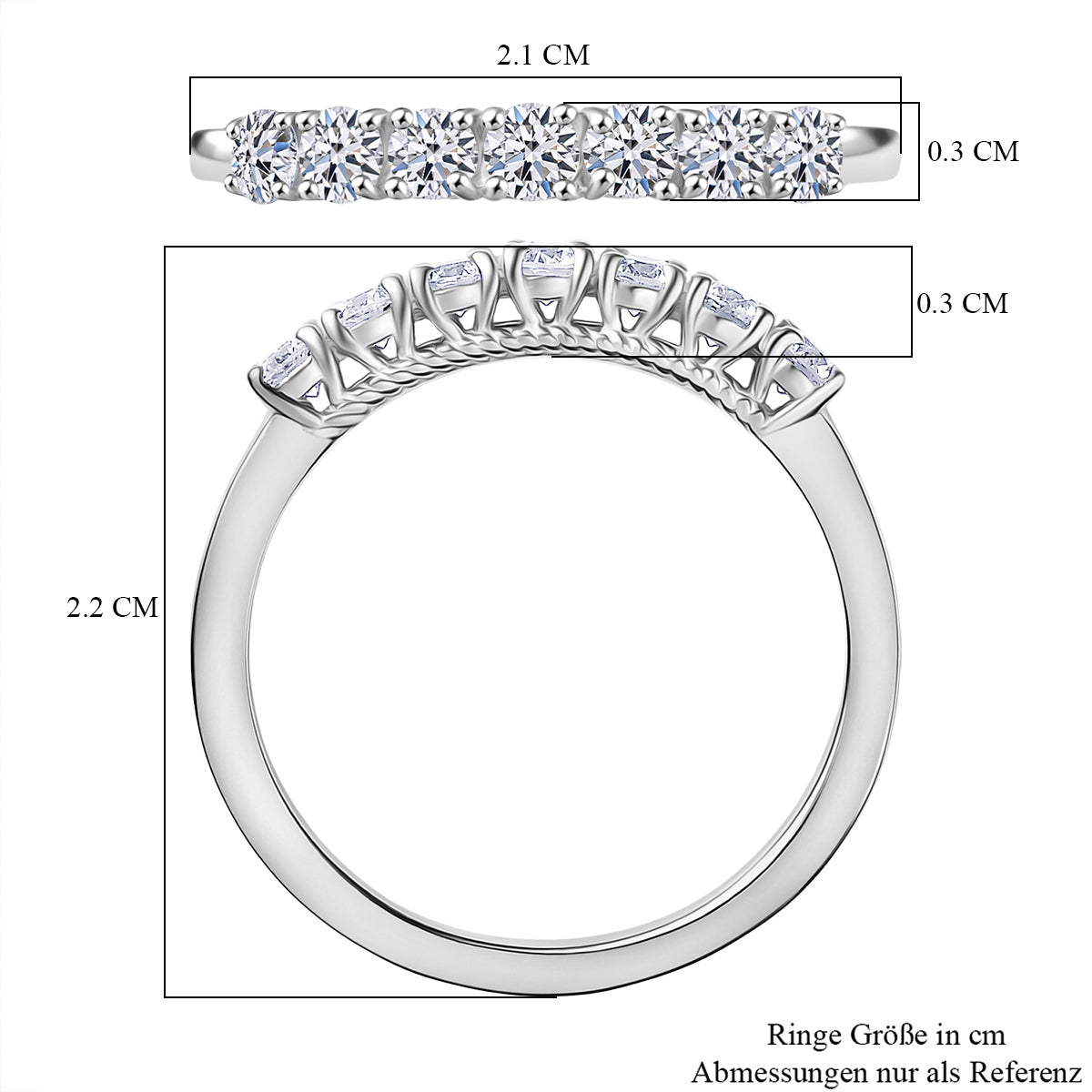 Rhodium-Überzug