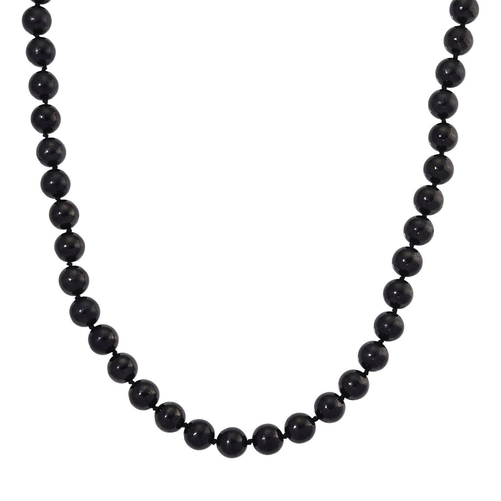 D'Joy Shungit Halskette ca. 50 cm 316L Edelstahl ca. 410.00 ct