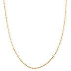 925 Silber vergoldet Kette ca. 45 cm
