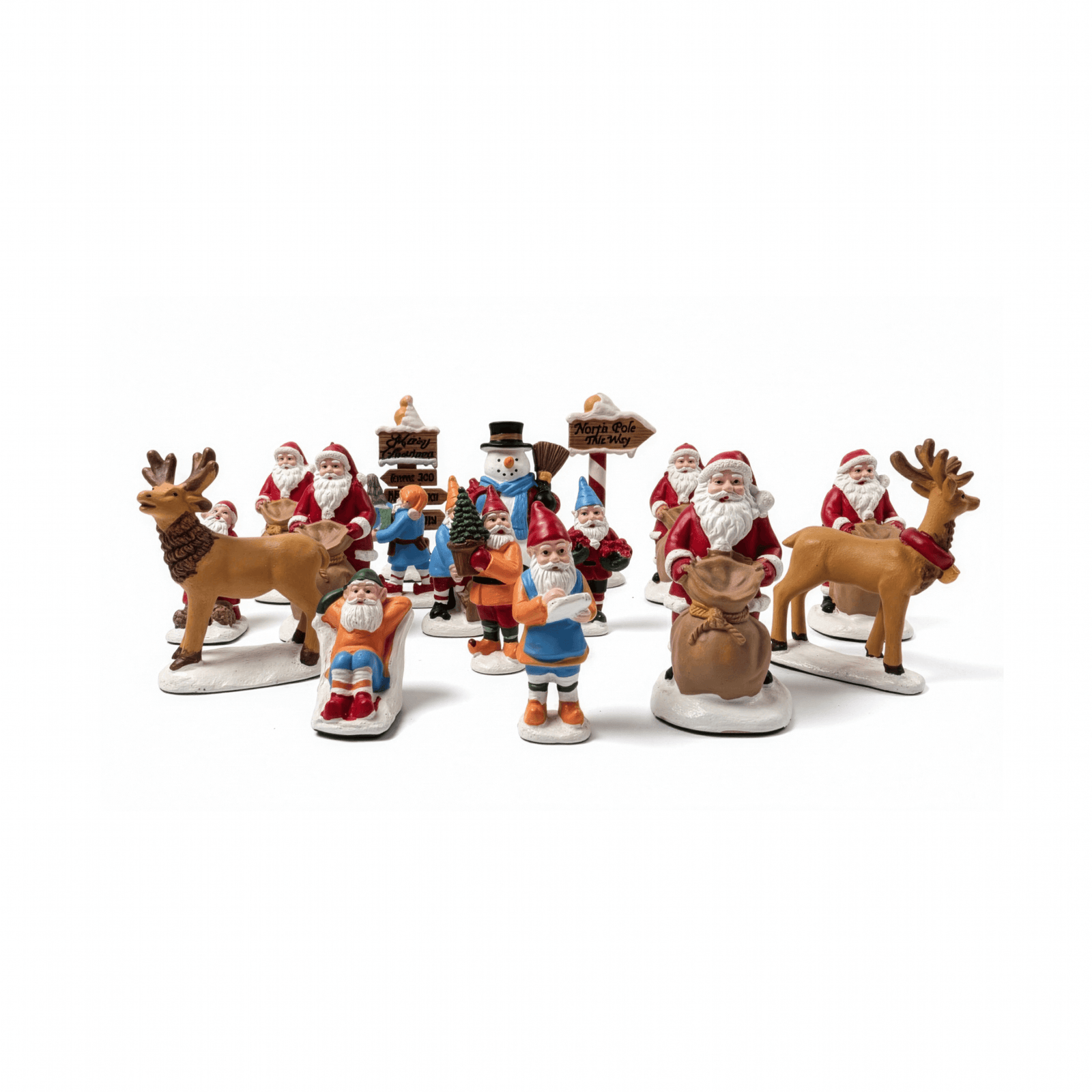 Weihnachts-Überraschungsbox - 20 festliche Deko-Miniaturen zum Sammeln und Entdecken