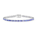 D'Joy Tansanit 18cm Armband - 7,60 ct.