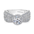LUXURIANT DIAMOND - Lab Grown Diamant Ring 925 Silber Rhodiniert (Größe 16.00) ca. 2.08 ct
