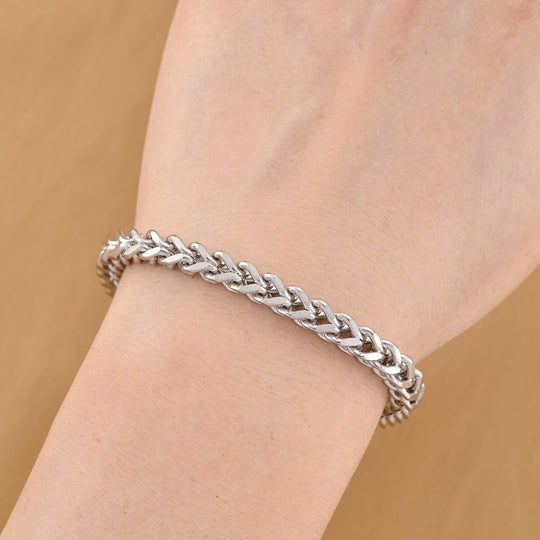 Spiga Armband, 20cm, Edelstahl - 16 Gramm