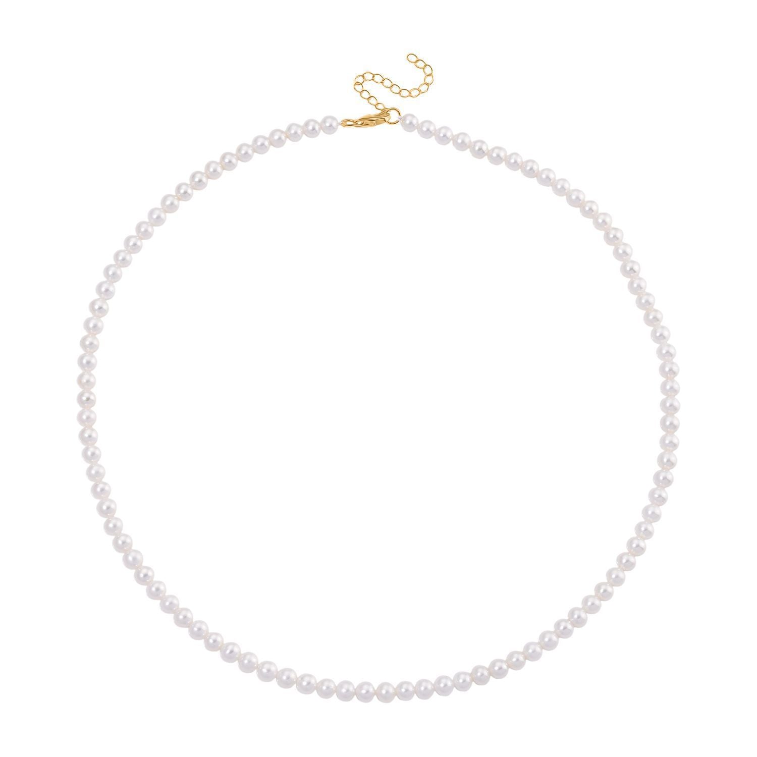 D'Joy AAA Zhuji Akoya-Perle 18+5cm Armband und 50+5cm Halskette