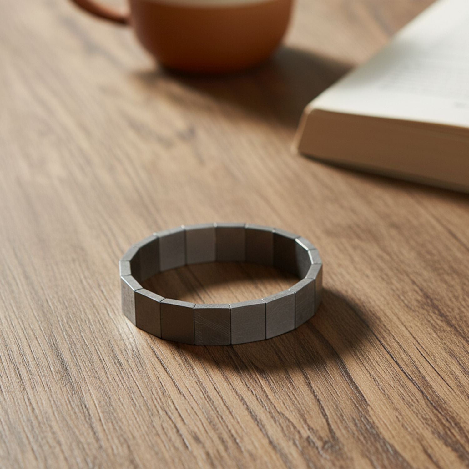 Meteorit Armband 18.5 cm ca. 280,00 ct.