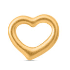 999 Gold Herz Anhänger