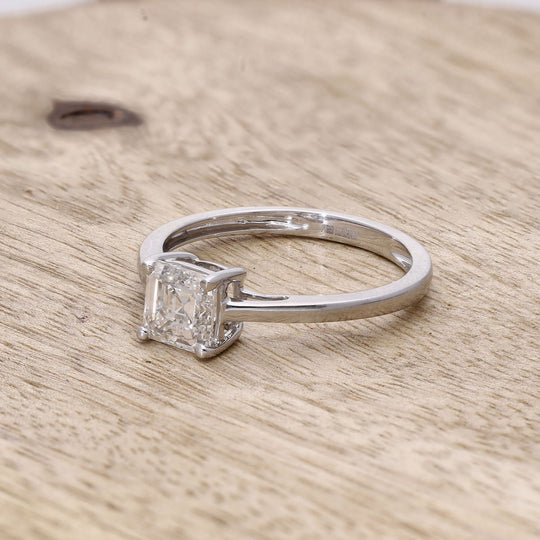 LUXURIANT DIAMOND - Lab Grown Diamant D-IF IGI zertifiziert Ring 950 Platin (Größe 21.00) ca. 1.00 ct