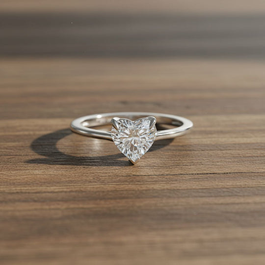 LUXURIANT DIAMOND - Lab Grown Diamant D-IF IGI zertifiziert Ring 950 Platin (Größe 18.00) ca. 1.00 ct