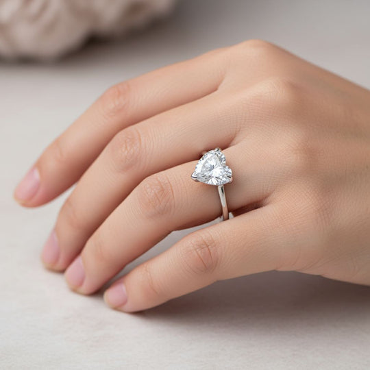 LUXURIANT DIAMOND - Lab Grown Diamant D-IF IGI zertifiziert Ring 950 Platin (Größe 18.00) ca. 1.00 ct