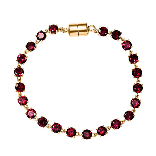 D'Joy AA Himmelblauer Topas Armband ca. 19 cm 925 Silber rhodiniert ca. 13.09 ct