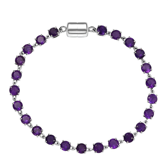 D'Joy AA Himmelblauer Topas Armband ca. 19 cm 925 Silber rhodiniert ca. 13.09 ct