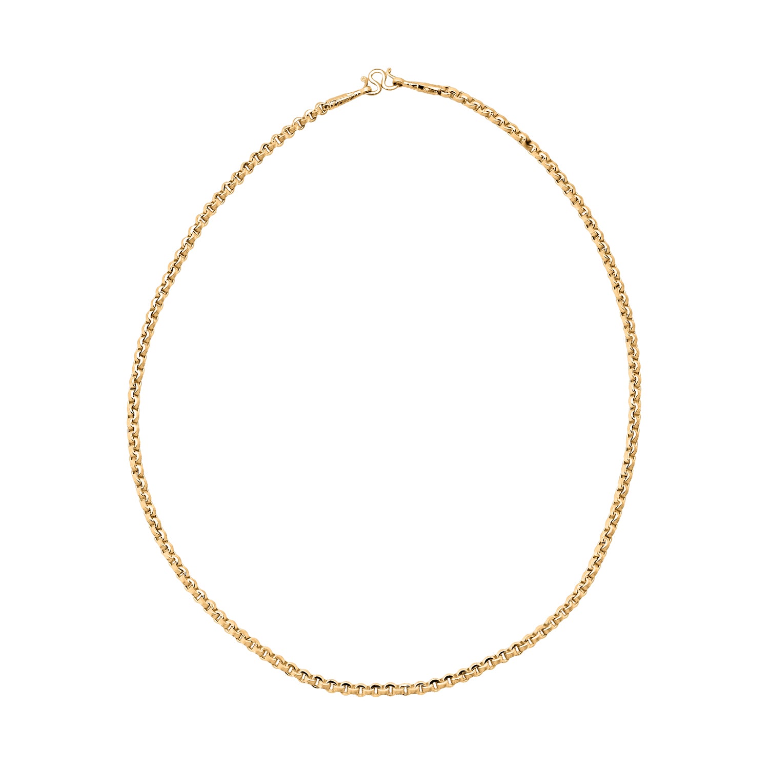 965 Gelbgold Erbskette ca. 50 cm ca. 7,60g