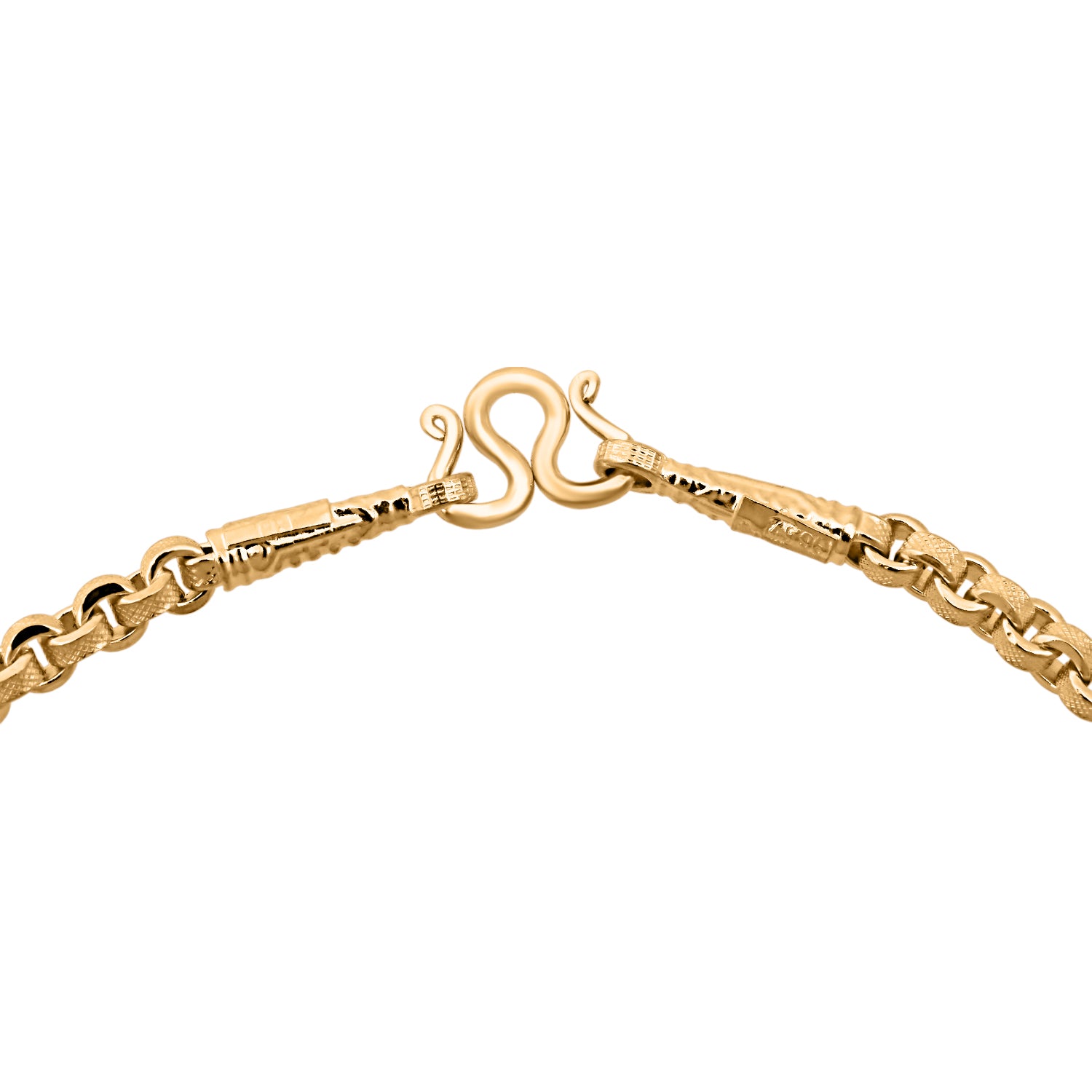965 Gelbgold Erbskette ca. 50 cm ca. 7,60g