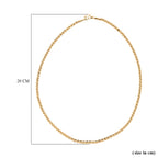 965 Gelbgold Erbskette ca. 50 cm ca. 7,60g