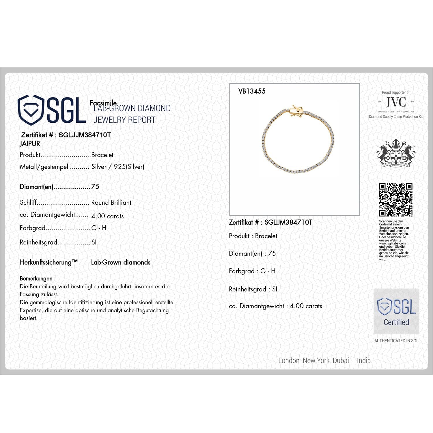 750 Gelbgold Vermeil
