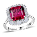 LUXURIANT DIAMOND - AAA Lab Grown Bixbit, Lab Grown Diamant Ring 417 Gold (Größe 16.50) ca. 3,51 ct