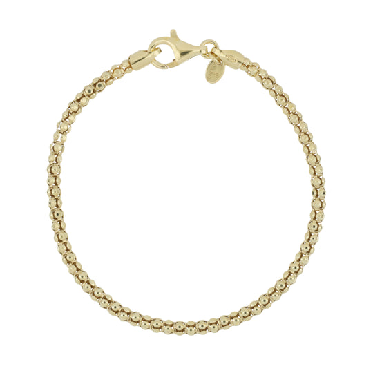 LA BELLA feinstes Coryana Armband, 925 Silber, ca. 19 cm ca. 3,80g