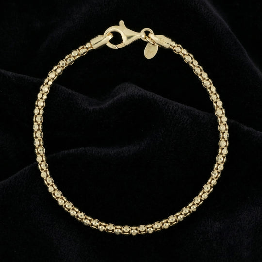 LA BELLA feinstes Coryana Armband, 925 Silber, ca. 19 cm ca. 3,80g