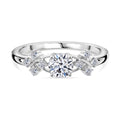 LUXURIANT DIAMOND - Lab Grown Diamant VS-EF SGL zertifiziert Ring 925 Silber rhodiniert (Größe 18.00) ca. 1.00 ct