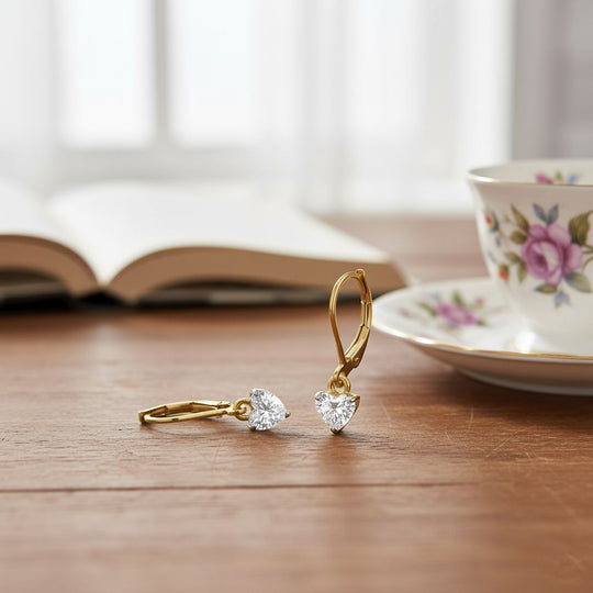 LUXURIANT DIAMANT - Lab Grown Diamant VS-EF SGL zertifiziert Ohrringe 925 Silber rhodiniert ca. 1,00 ct.