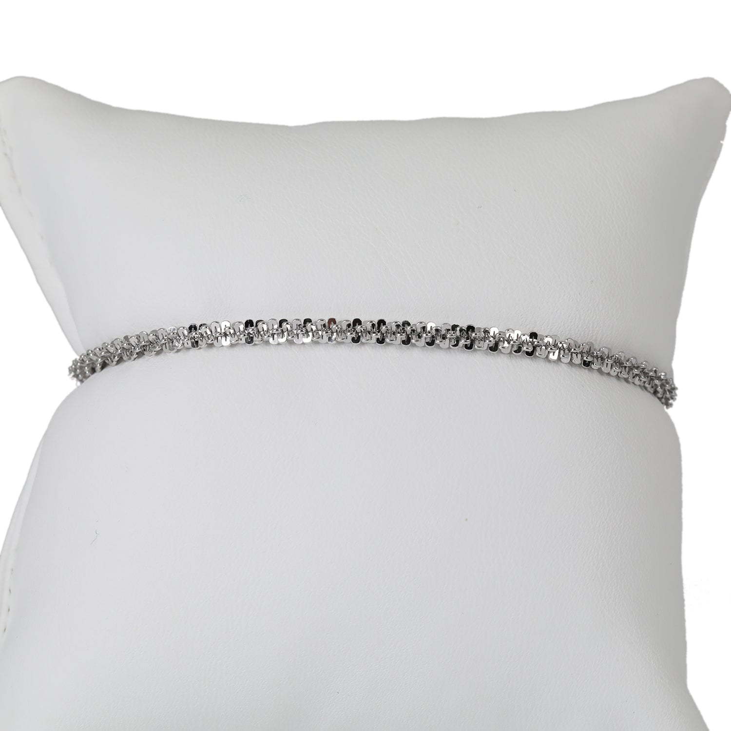 ROCK D/C 925 Silber rhodiniert Armband ca. 18 cm +2.5 cm extender, ca. 5,31g