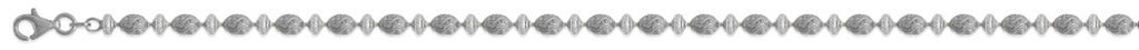 SATURNO CHAIN 925 Silber rhodiniert Armband ca. 18 cm ca. 5,30g