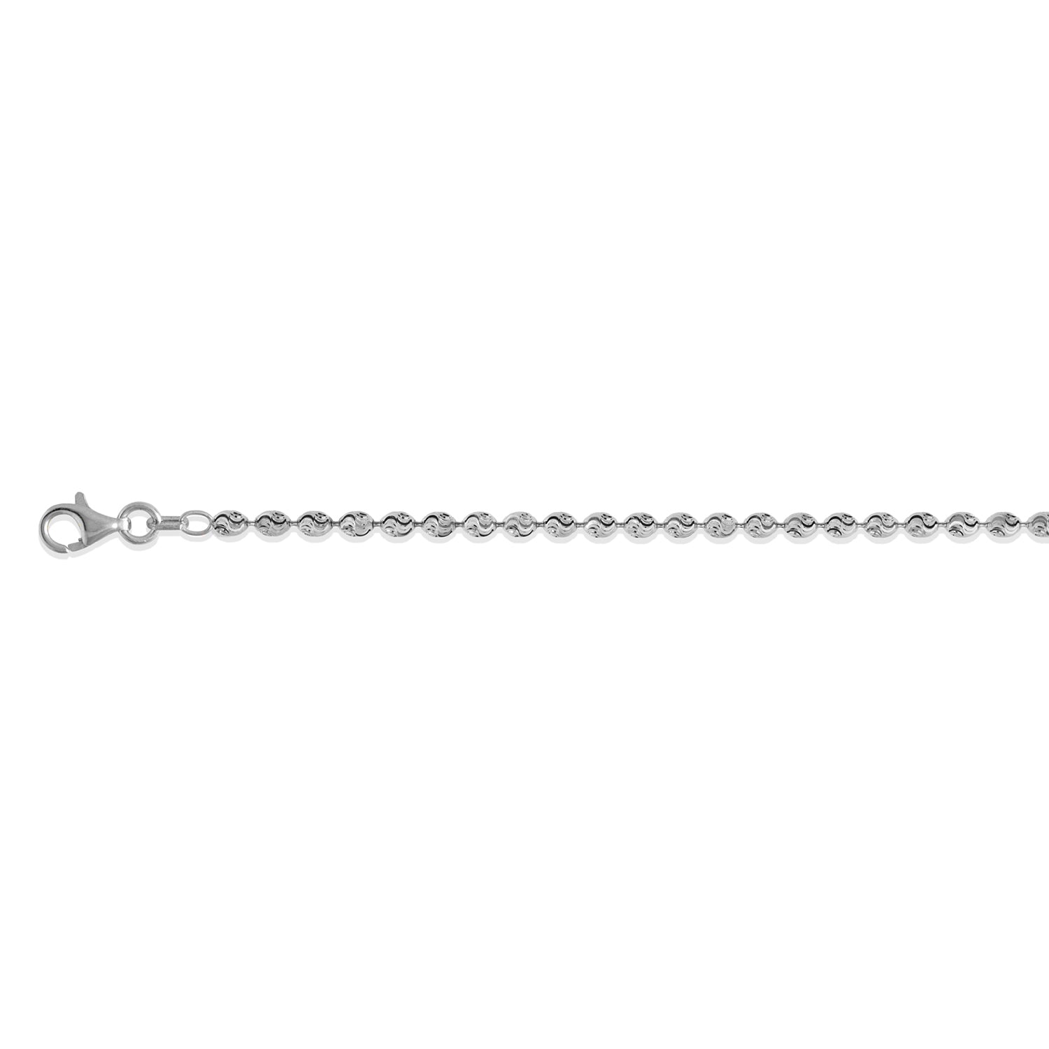 CHICCO C0032 925 Silber rhodiniert Armband ca. 18 cm + 2.5 cm Extender, ca. 5,10g