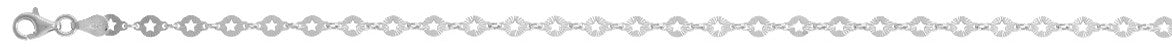 ARTE 19 STAR 925 Silber rhodiniert Armband ca. 18 cm ca. 2,00g